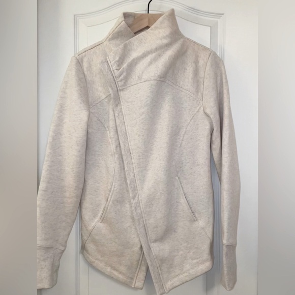 Zella Womens Zip Up - Medium (Oatmeal Color) - Picture 1 of 5